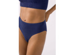 Culotte bikini taille haute en matière extensible