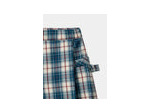 Short à carreaux pour fille