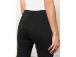 Pantalon long slim uni NOIR Femme