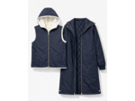 Parka unie MARINE Femme