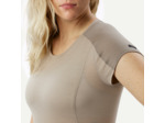 T-shirt de trek manches courtes en laine mérinos Femme - MT500