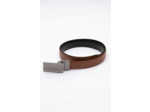 Ceinture en cuir homme à plaque