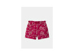 Short fuchsia à broderies florales pour filles