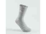 CHAUSSETTES DE SPORT HAUTES ADIDAS GRIS BLANC NOIR LOT DE 3