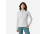 Veste polaire de randonnee mh 500. femme grise