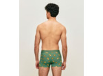 Boxer en coton motifs oranges