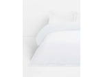 Parure de lit double brodée 500 fils The Edit