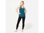 Débardeur danse moderne fluide femme, bleu canard