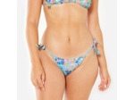 Bas de maillot de bain surf culotte nouée fleurie Femme - Sofy multicolore