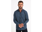 Chemise Manches Longues Imprimé Bleu