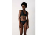 Culotte bikini bas de maillot détail argenté