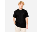 T-shirt de skateboard manches courtes ts500 trafic noir