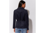 Veste tailleur courte unie MARINE Femme
