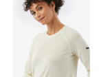 T-shirt manches longues en laine mérinos femme, Merino Resist undyed