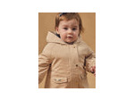 Parka beige 3 en 1 pour bébés filles