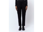 Pantalon 7/8 cigarette uni NOIR Femme