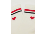 Chaussettes de sport cœurs