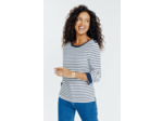 Tee-shirt rayé manches 3/4