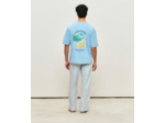 T-shirt en coton imprimé "Paradise Island"