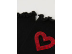 Chaussettes à cœur cut-out