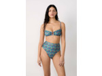 Bandeau haut de maillot pailleté