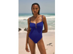 Maillot de bain 1 pièce extensible avec bijou métallique,Maillot de bain 1 pièce extensible avec bijou métallique;${refinementColor}