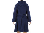 PEIGNOIR DE BAIN FEMME WATER POLO COTON EPAIS BLEU FONCE