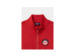 Gilet rouge zippé pour garçons