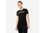 T-SHIRT DE FITNESS SOFT TRAINING ADIDAS FEMME NOIR