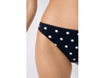 Culotte bikini bas de maillot à pois