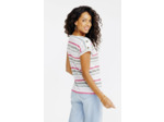 Tee-shirt rayé manches courtes