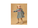 Robe à carreaux pour bébé fille