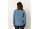 Pull épais uni BLEU Femme