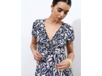 Robe courte imprimée MARINE