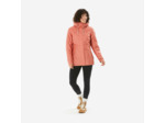 Veste de randonnée -10°C imperméable femme, NH500 marron