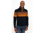 Polo Col Montant Bluesued