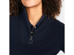 Pull golf 1/2 zip coupe-vent Femme - MW500 marine