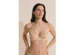 Soutien-gorge classique avec motifs fruits brodés,Soutien-gorge classique avec motifs fruits brodés;${refinementColor}