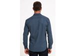 Chemise Manches Longues Imprimé Bleu