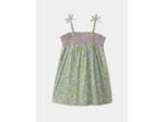 Robe courte fleurie