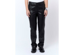 Pantalon long droit uni NOIR Femme