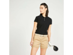Polo golf 100% coton manches courtes Femme - MW100 noir
