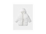 doudoune blanche matelassée pour filles
