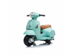 MINI VESPA GTS ÉLECTRIQUE ET LUMINEUX - VERT D'EAU
