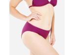 Bas de maillot texturé surf Femme - Nina violet