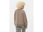 Sweat-shirt décontracté fendu sur le côté