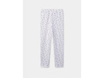 Chemise de nuit bleu clair imprimée fée et legging fleuri Fille