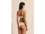 Soutien-gorge triangle avec dentelle,Soutien-gorge triangle avec dentelle;${refinementColor}