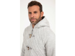 Gilet Doublé Sherpa Avec Capuche