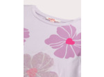 T-shirt lilas imprimé fleuri pour fille